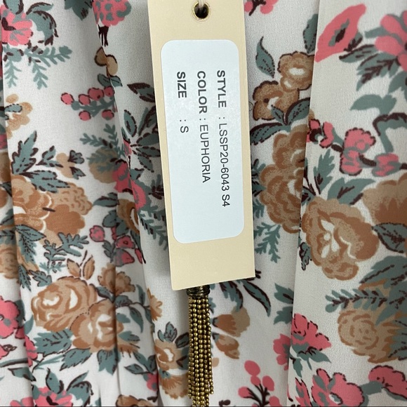 Love The Label Boho Floral Dress Shabby Chic Size S - Picture 5 of 13